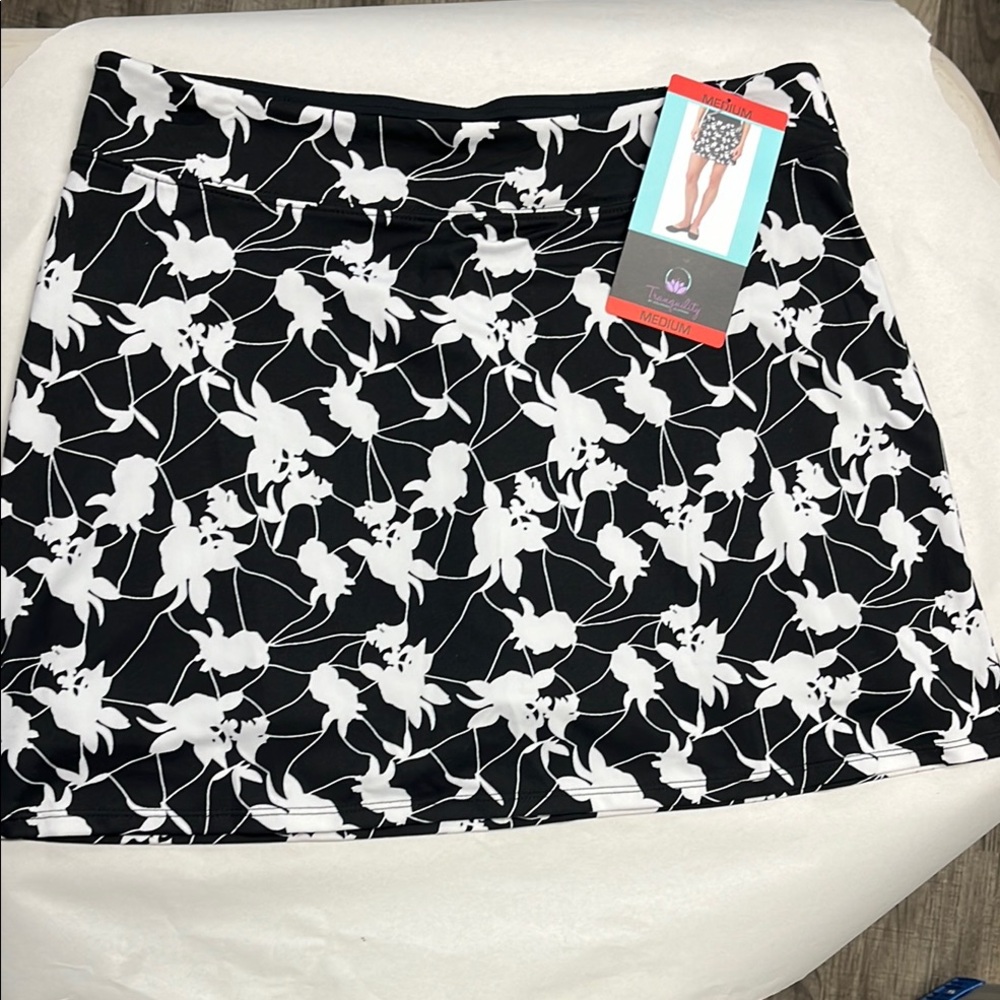 Tranquility by Colorado Clothing Black and White Mini Pencil Skirt